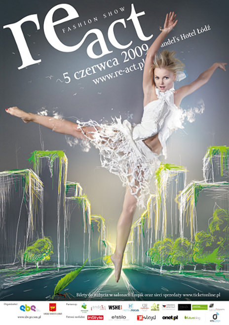Szkoła Wizażu i Charakteryzacji na RE-ACT Fashion Show 2009
